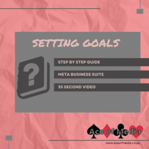 Setting Goals. Meta Business Suite Step-by-step Guide.