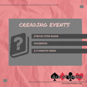 Creating Events. Facebook step-by-step guide.